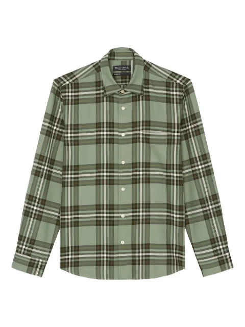 Marc O'Polo plaid long-sleeve shirt