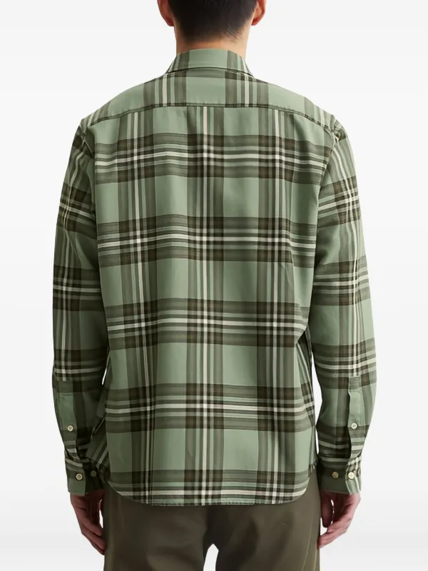 Marc O'Polo Plaid long-sleeve Shirt | Green | FARFETCH TH