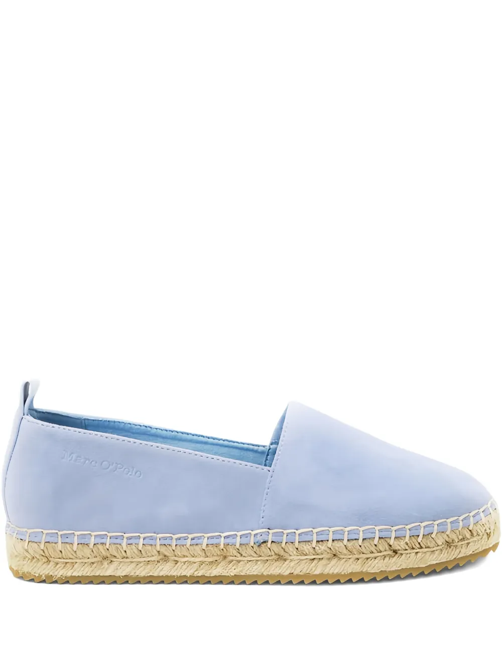 Marc O'Polo logo-debossed espadrilles Blue