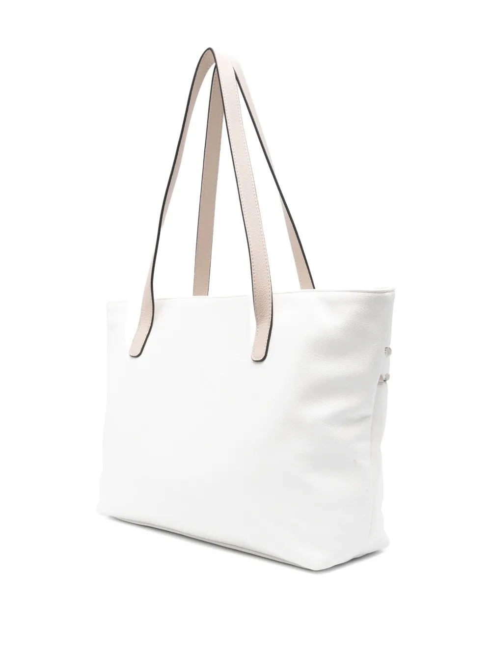 Ara Mona Chain-link Detail Shoulder Bag In White