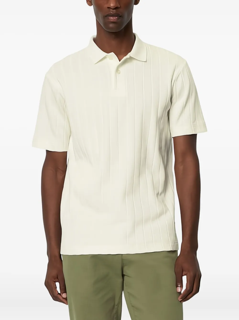 Marc O'Polo ribbed polo shirt | Image 2