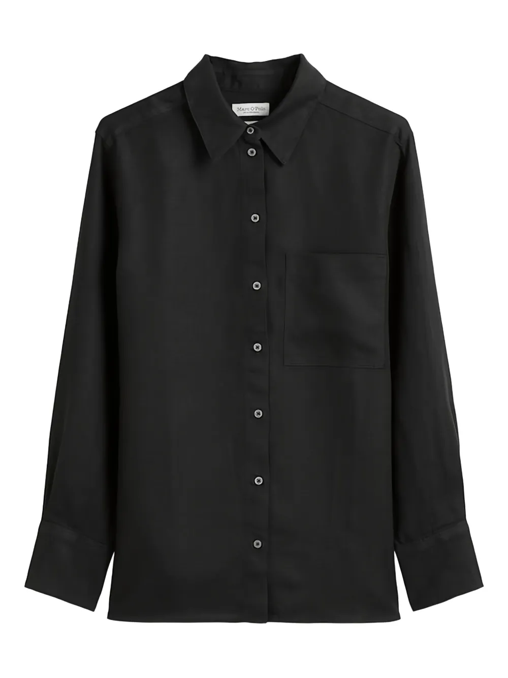 button-down linen shirt