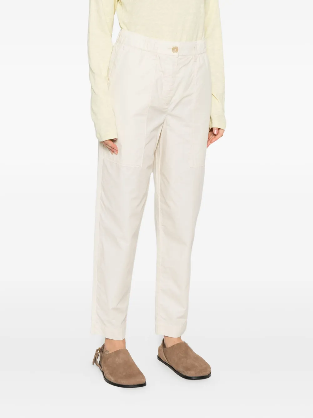 Marc O'Polo straight-leg trousers Beige