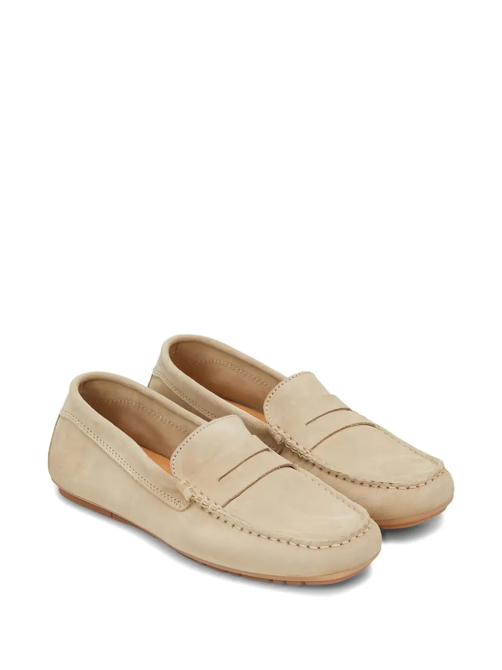 Marc O'Polo suede penny loafers Neutrals