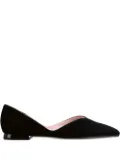 Hogl pointed-toe ballet flats - Black