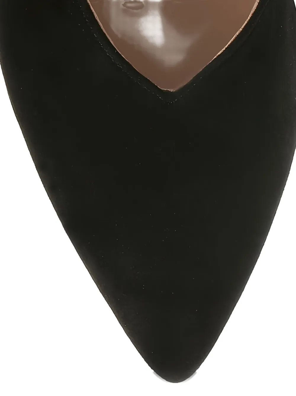 Hogl pointed-toe ballet flats Black