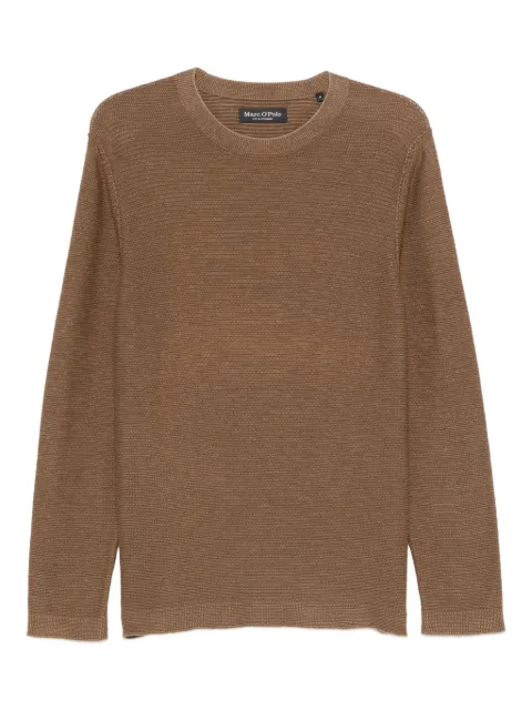 Marc O'Polo ribbed crew-neck jumper