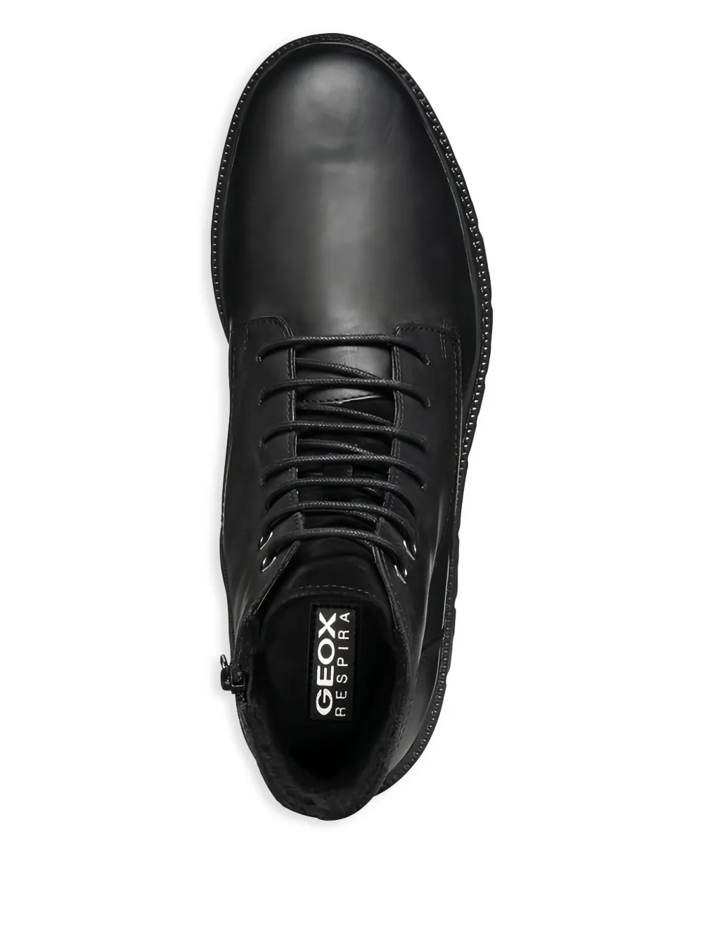 Geox Ghiacciaio lace-up zip boots Black