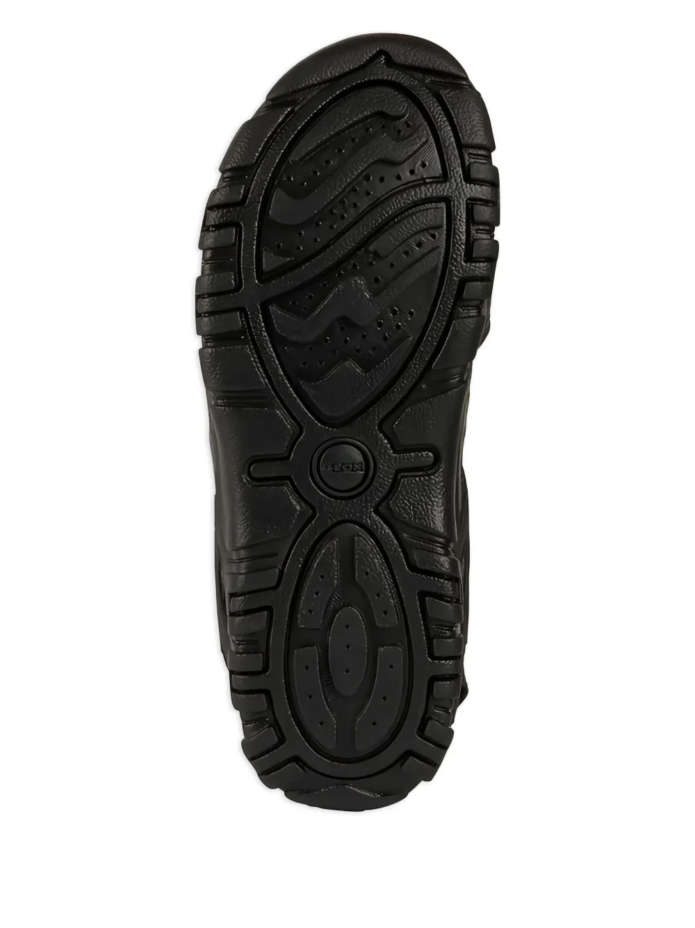 Geox Mo panelled sandals Black