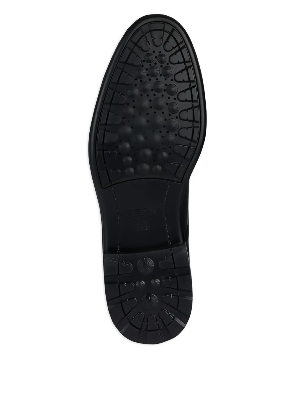 Geox Wlak Pleasure leather lace-up shoes Black