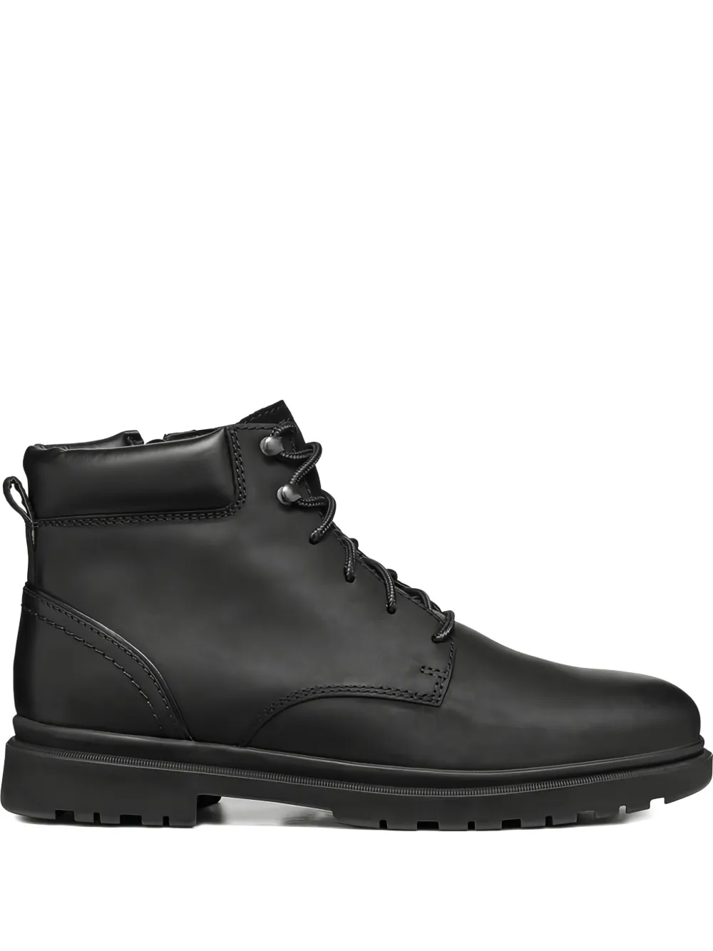 Geox Andalo lace-up zip boots Black
