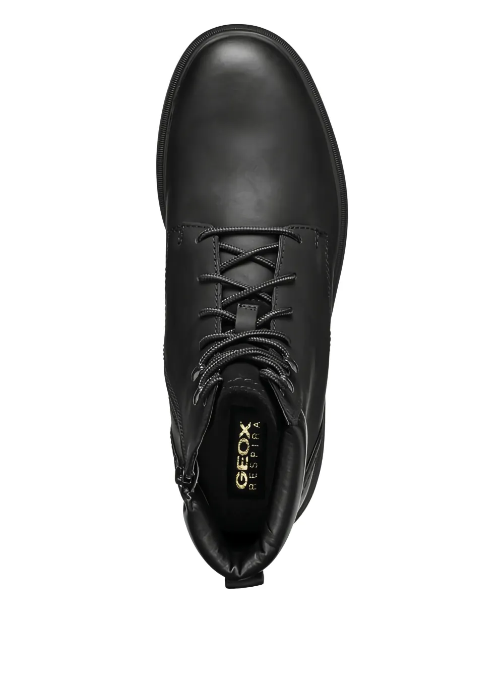 Geox Andalo lace-up zip boots Black
