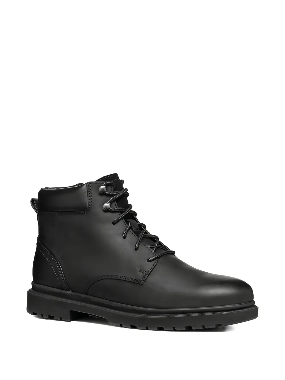 Geox Andalo lace-up zip boots Black