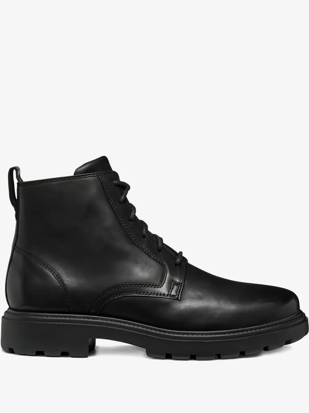 Geox Spherica Ec7 lace-up leather boots | Black | Image 1