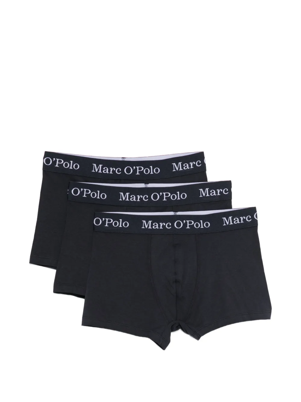 Marc O'Polo logo-detail boxers (set of three) - Blu