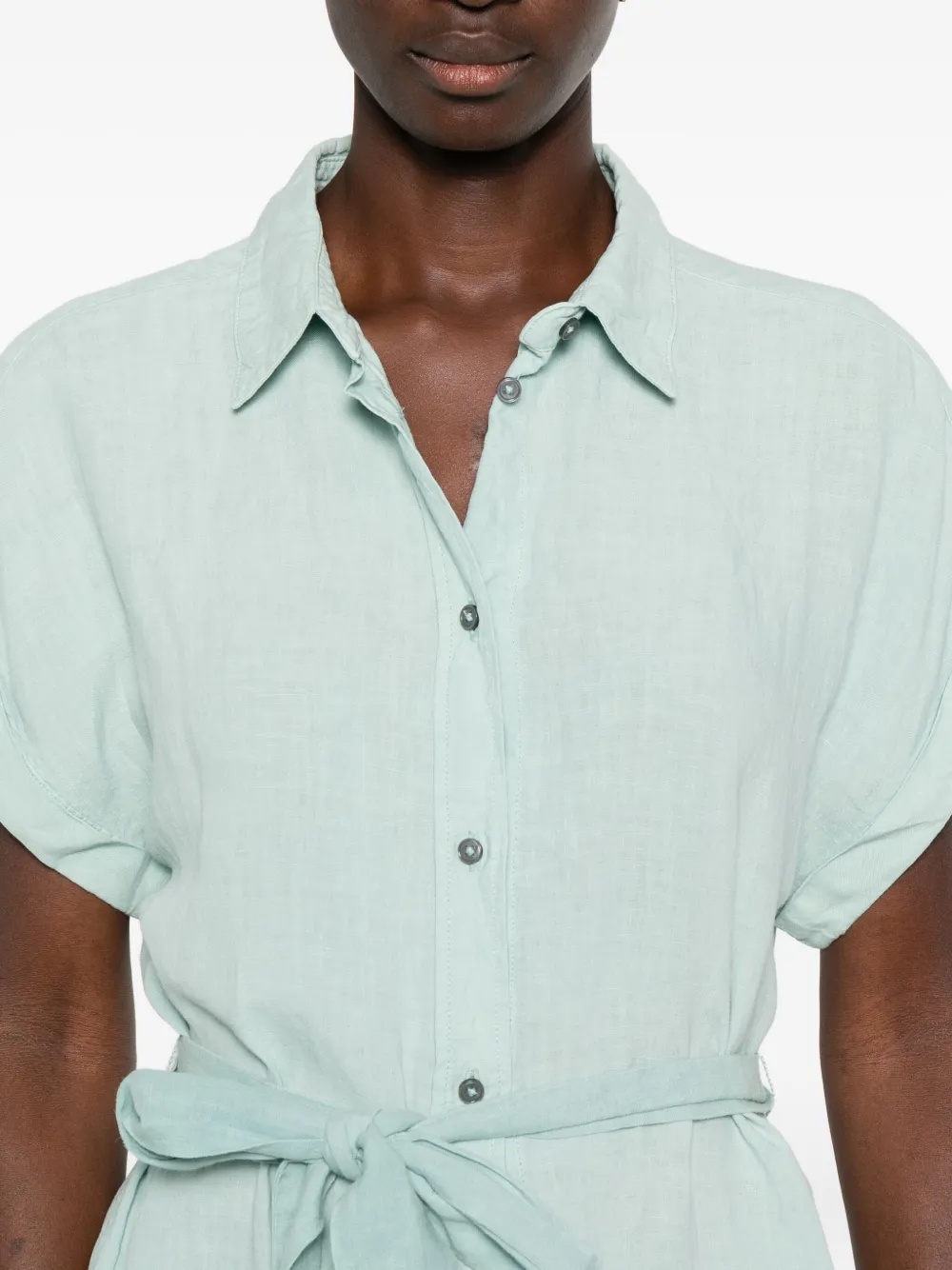 Marc O'Polo Blousejurk met ceintuur Groen