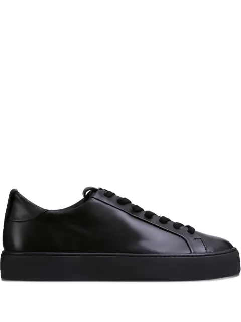 Hogl Carly leather lace-up sneakers