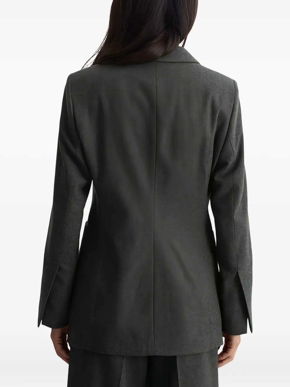 Marc O'Polo Blazer met enkele rij knopen Grijs
