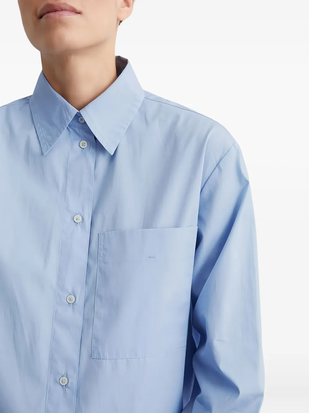 Marc O'Polo Katoenen blouse Blauw
