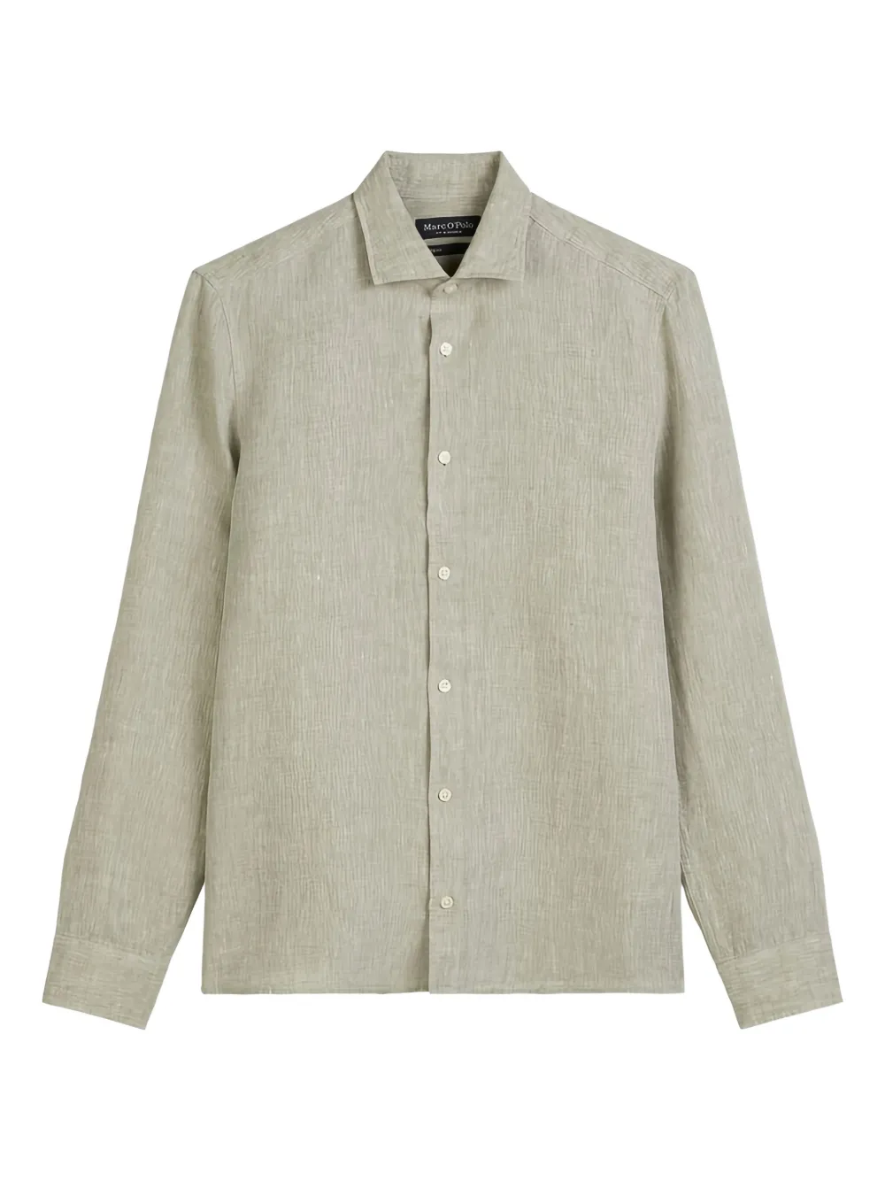 Marc O'Polo Overhemd met textuur Beige