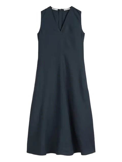 Marc O'Polo v-neck sleeveless A-line midi dress