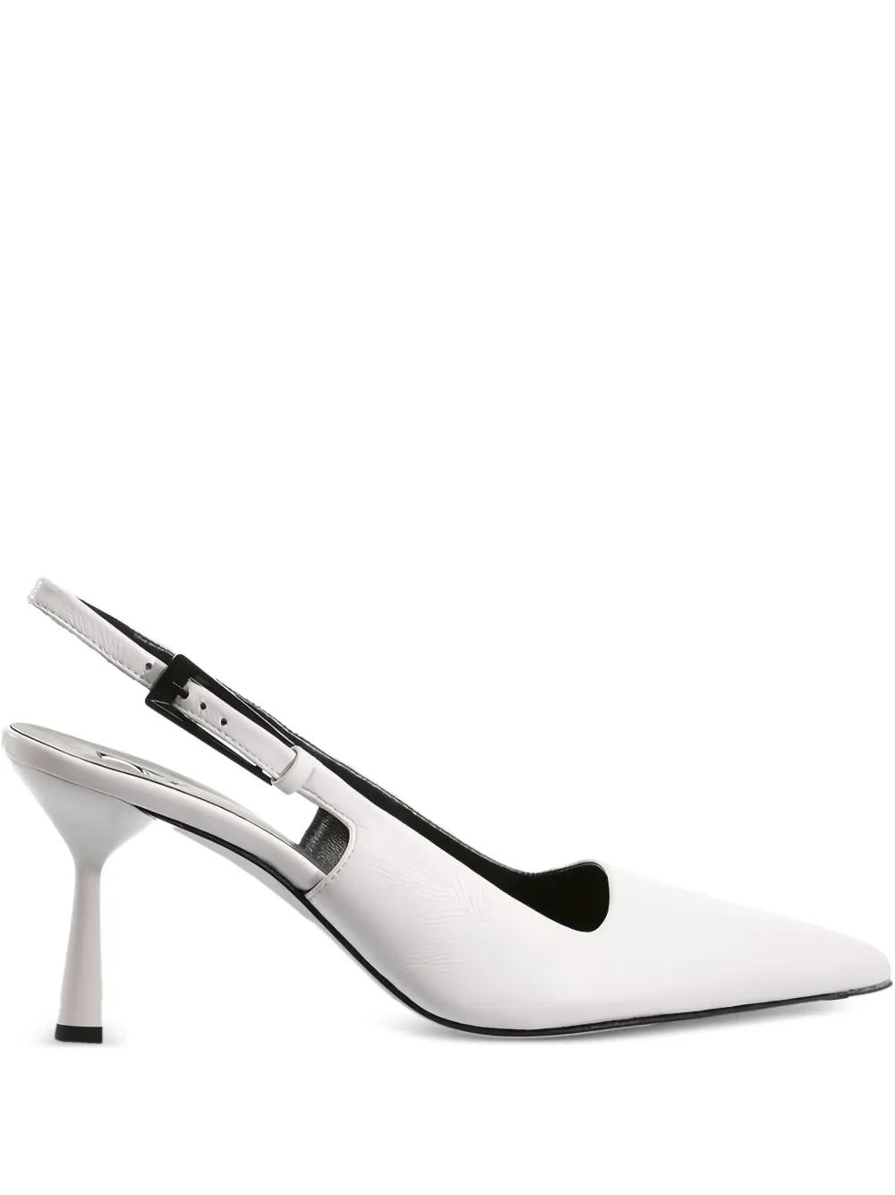 Hogl Ruby pointed-toe slingback pumps | White | Image 1