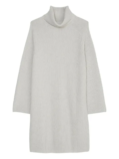 Marc O'Polo turtleneck ribbed mini dress