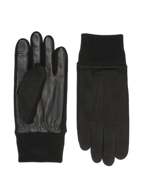Marc O'Polo leather-detail gloves