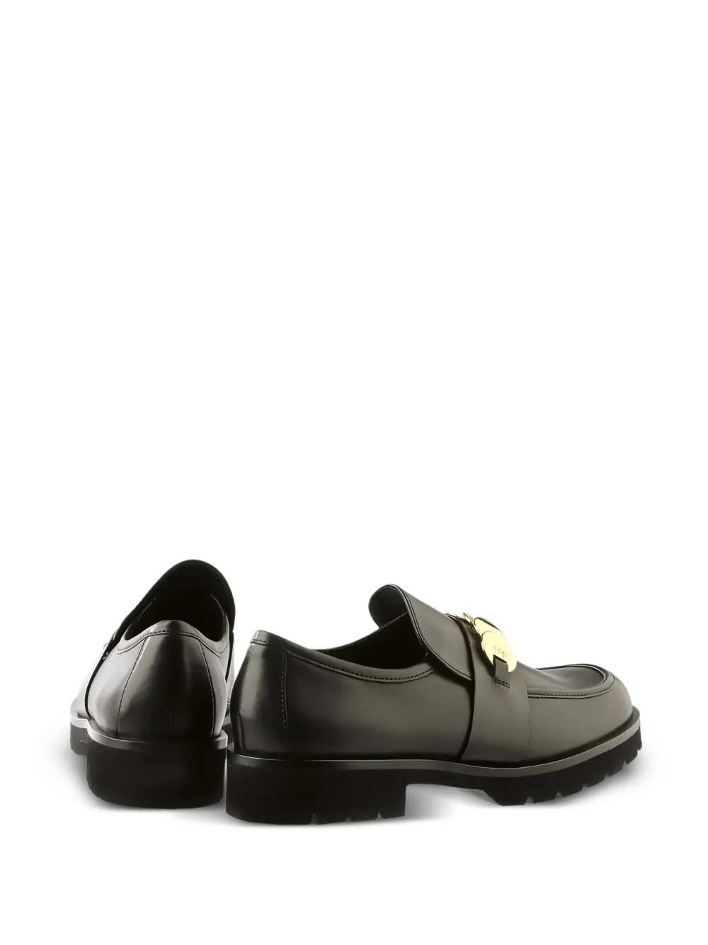 Hogl Alison leather loafers Black