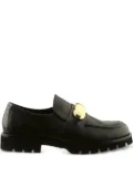 Hogl Alison leather loafers - Black