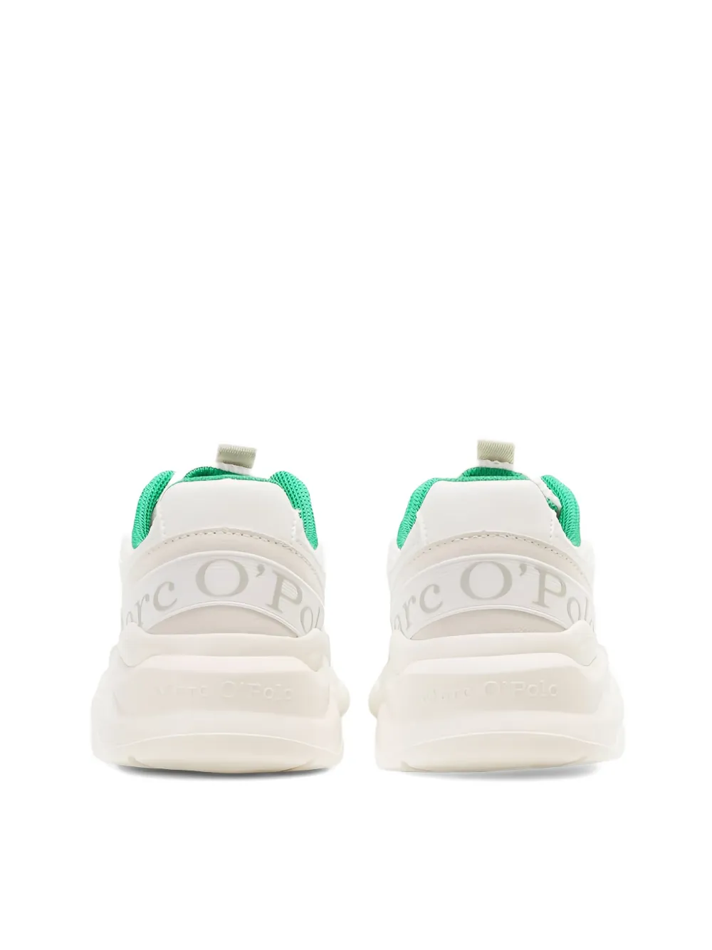 Marc O'Polo Chunky sneakers met mesh vlakken Wit