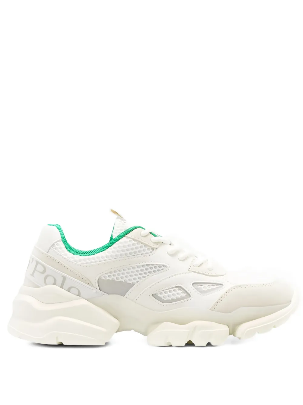 Marc O'Polo Chunky sneakers met mesh vlakken Wit