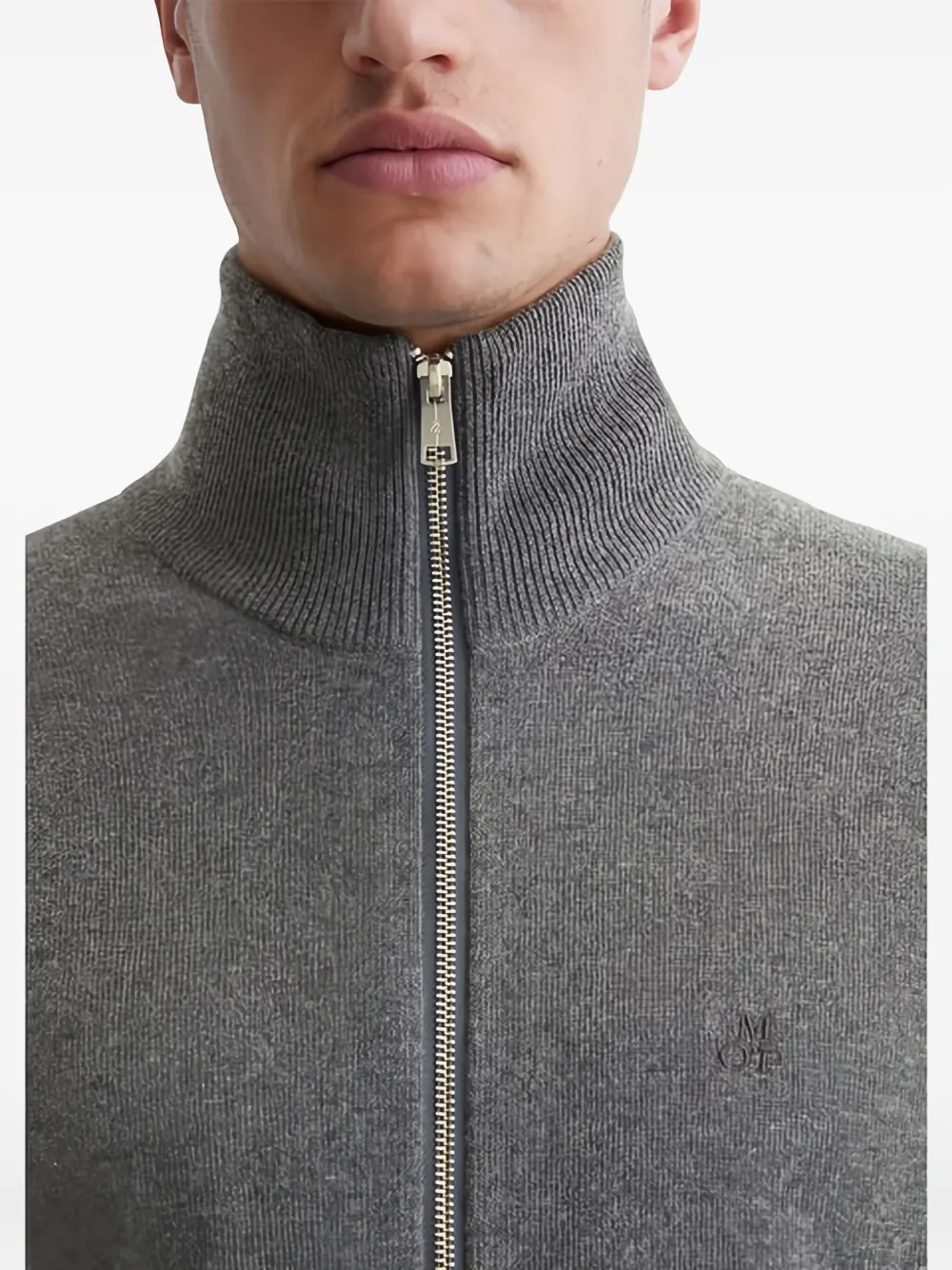 Marc O'Polo Vest met rits Grijs