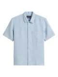 Marc O'Polo short-sleeve button-up shirt - Blue