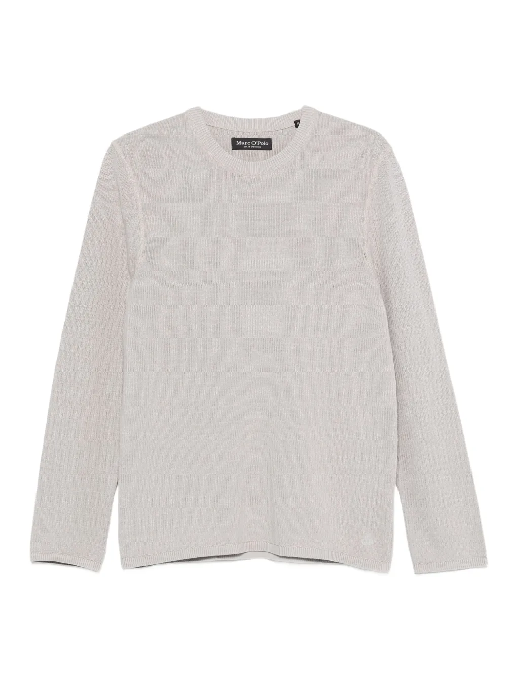 Marc O'Polo embroidered-logo sweater Grijs