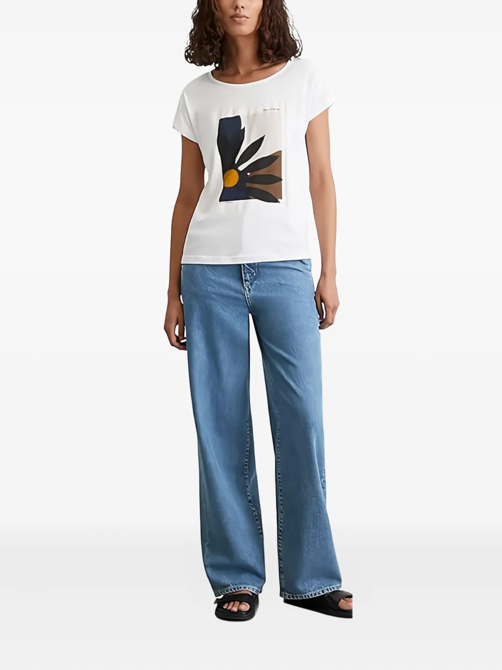 Marc O'Polo graphic-print T-shirt | T-Shirts & Jersey Shirts | Image 2