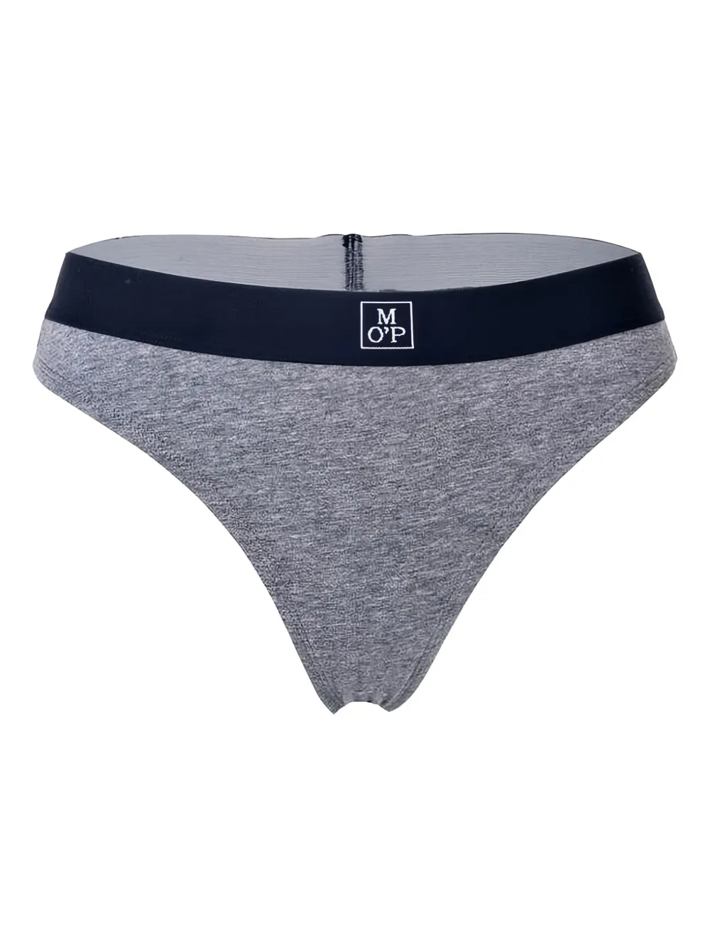 Marc O'Polo Drie strings met logoband Blauw