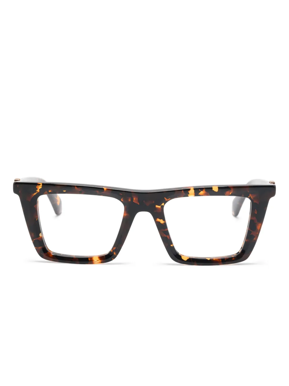 Off-White Eyewear Bril met vierkant montuur Bruin