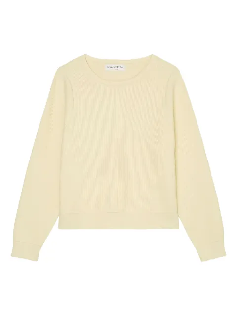 Marc O'Polo textured crew-neck sweater