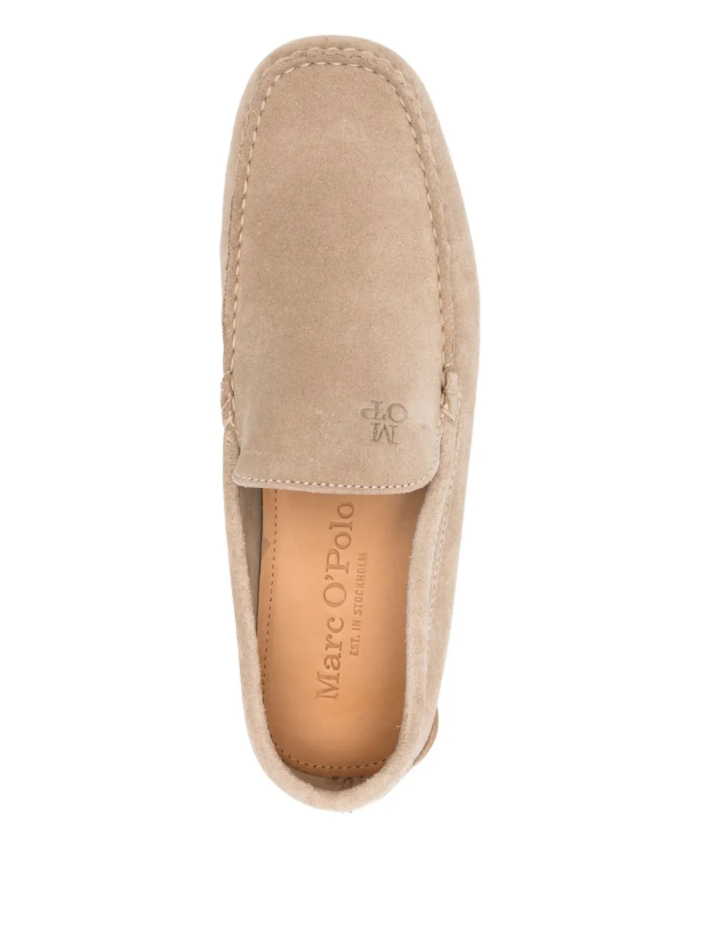 Marc O'Polo suede moccasin loafers Neutrals