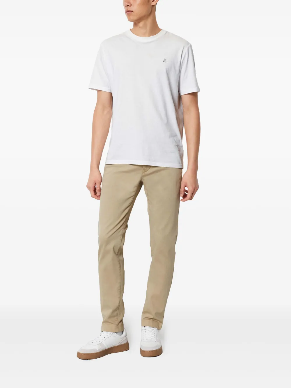 Marc O'Polo embroidered-logo cotton t-shirt | T-Shirts | Image 2