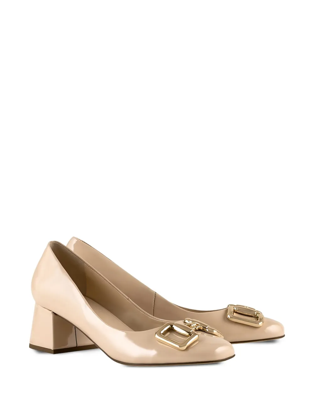 Hogl Juliette block-heel patent pumps | Heeled Pumps | Image 2