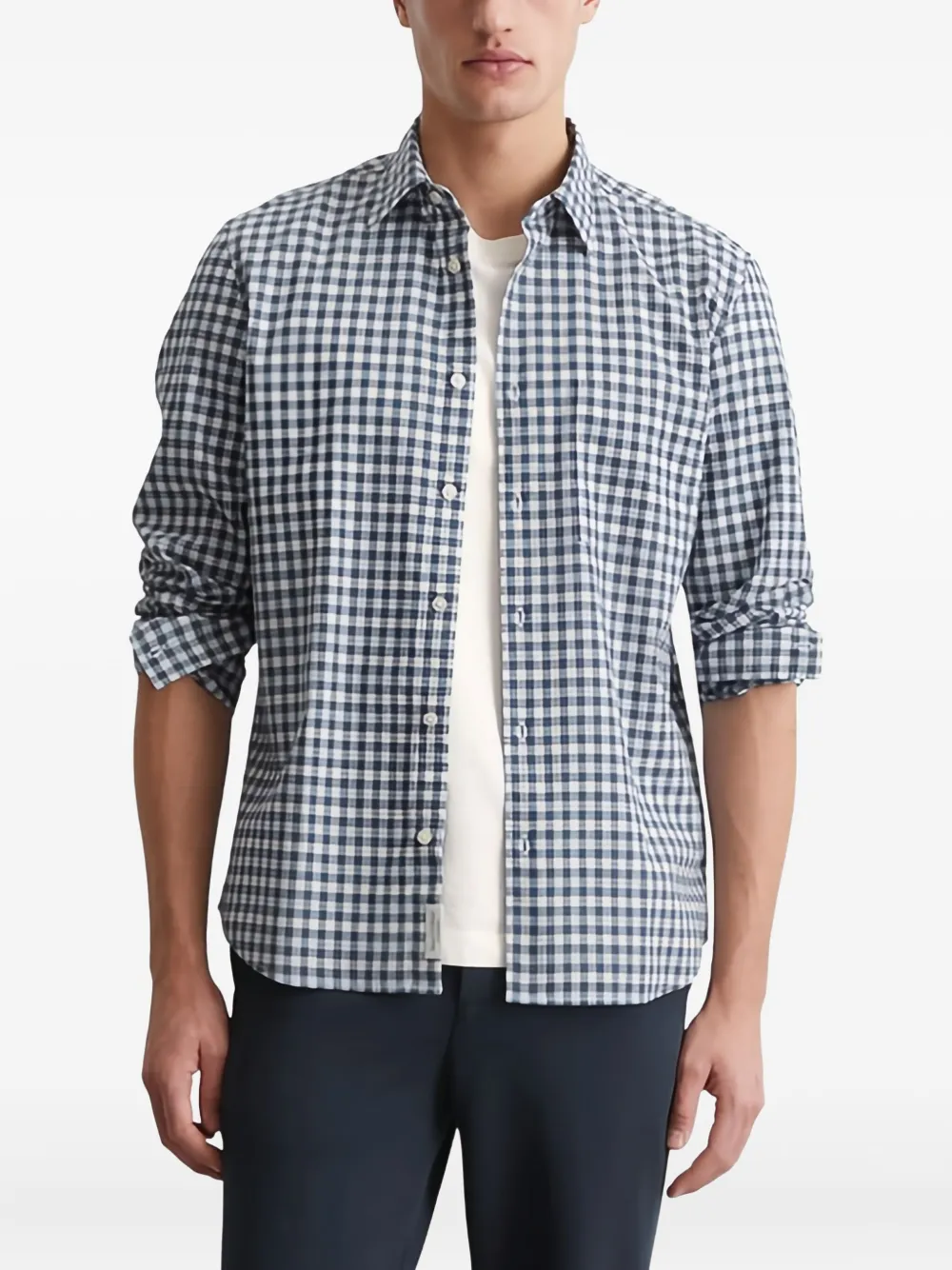 Marc O'Polo check-pattern button-up shirt | Image 2
