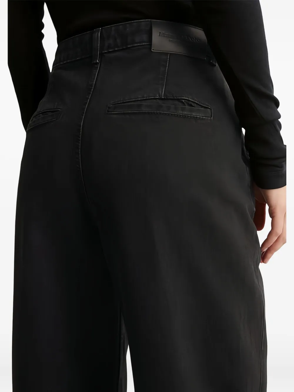 Marc O'Polo High-waist jeans Zwart