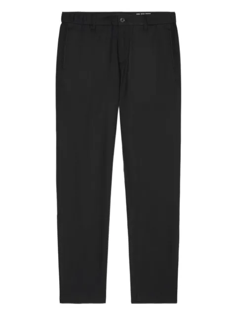 Marc O'Polo slub-texture trousers