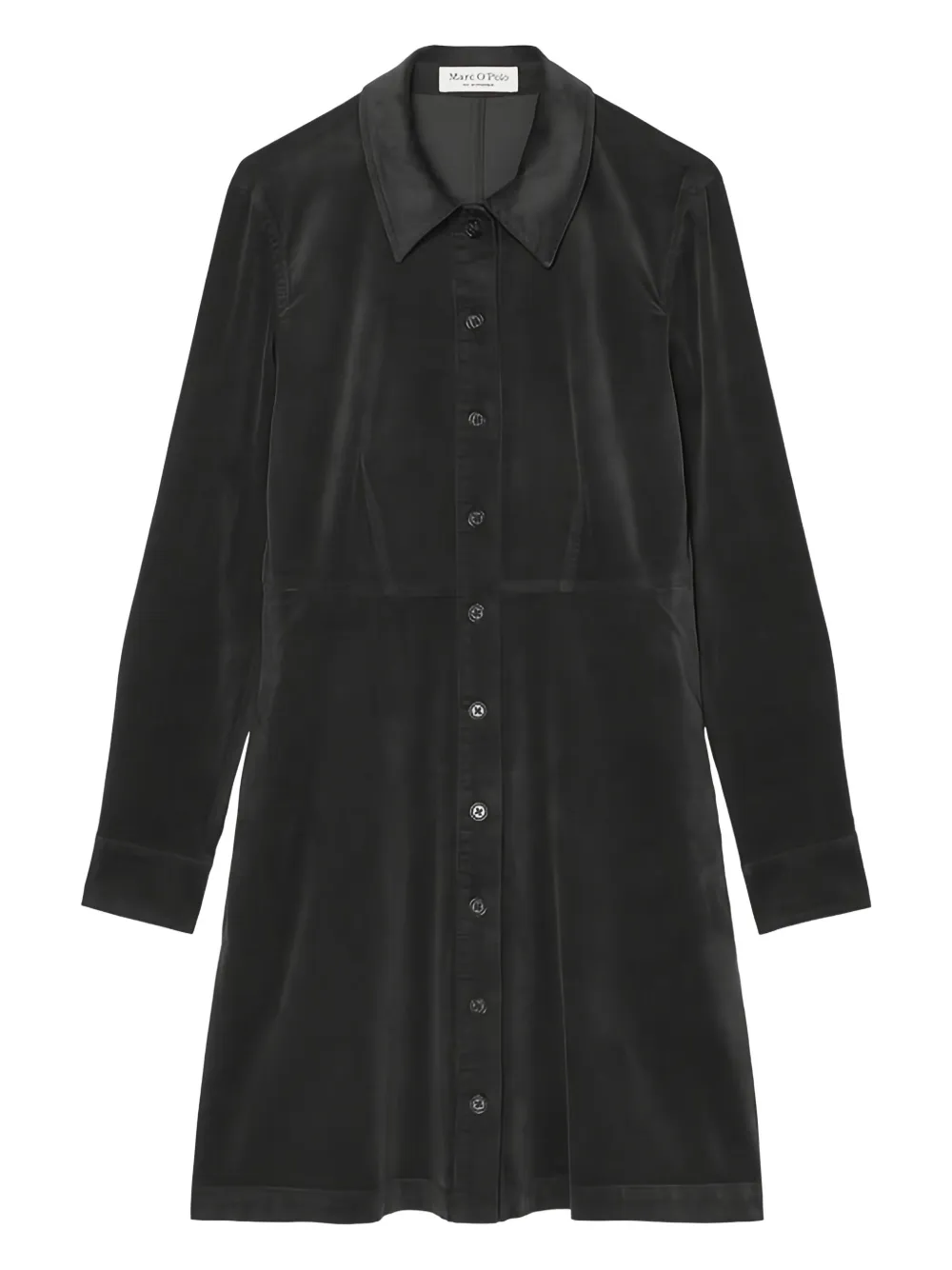 button-down shirt dress
