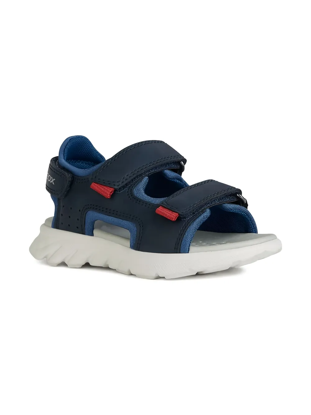 Geox Kids Airadyum two-strap sport sandals Blauw