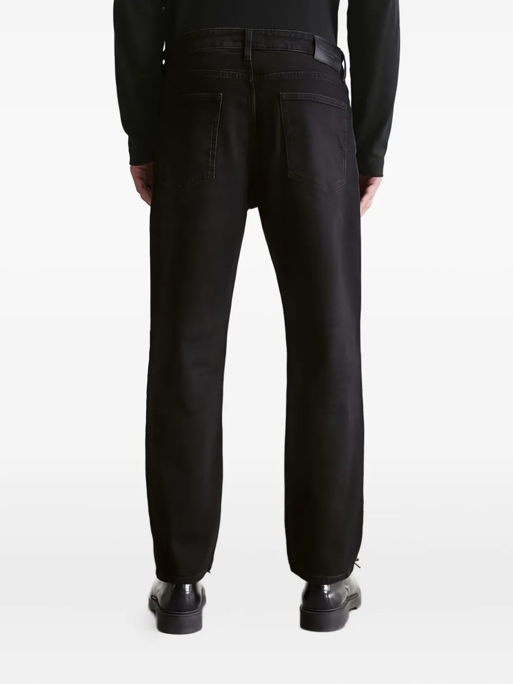 Marc O'Polo Jeans met logopatch Zwart