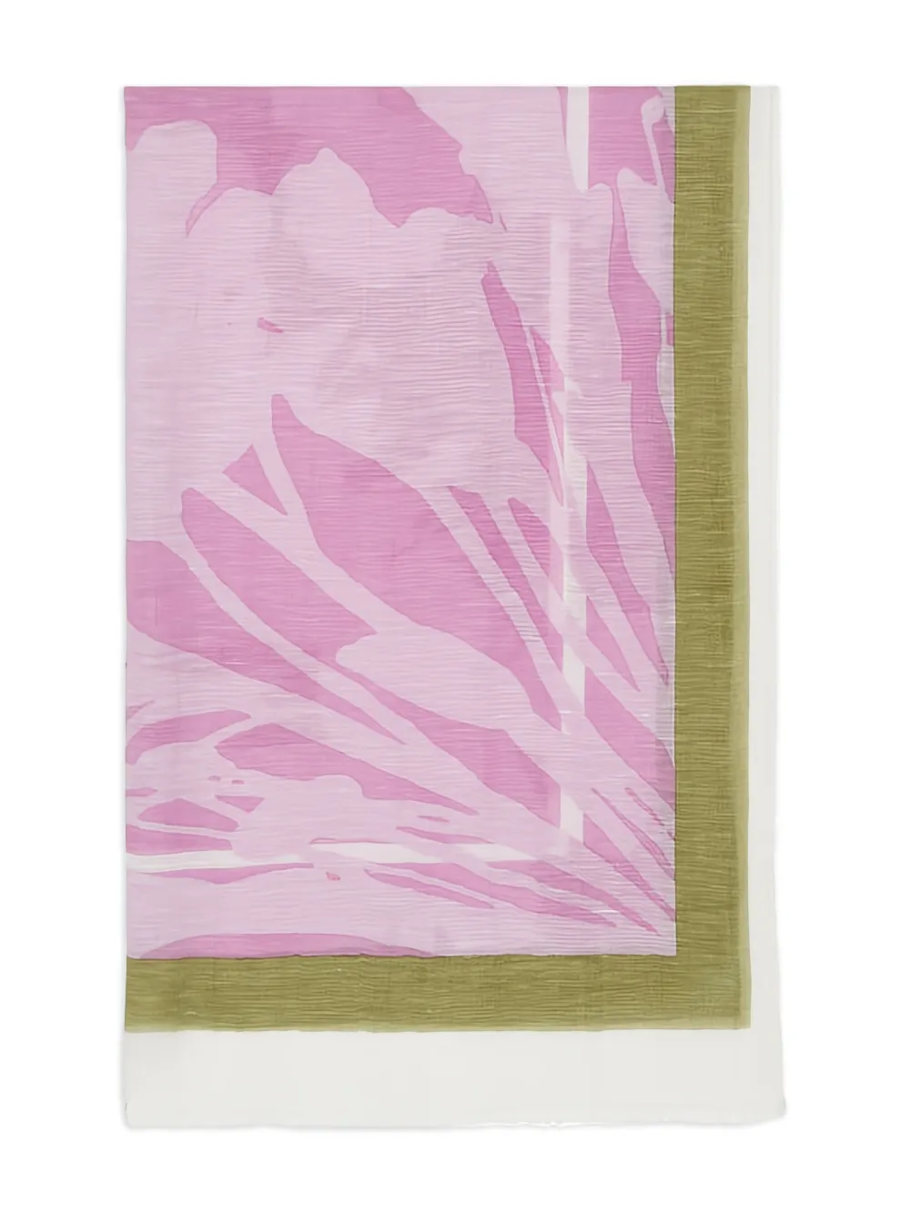 Marc O'Polo floral-print silk scarf | Pink | Image 1