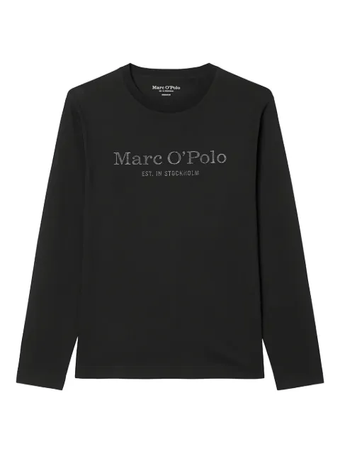 Marc O'Polo logo-print long-sleeves T-shirt